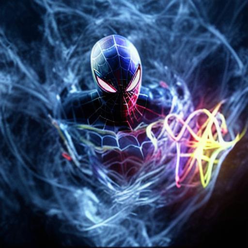 00541-4098565061-1boy, male focus, solo, superhero, bodysuit, silk, spider web, spider web print, mask，light particles.png